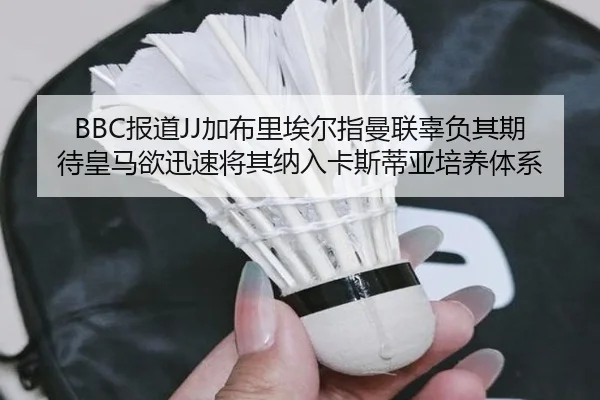 BBC报道JJ加布里埃尔指曼联辜负其期待皇马欲迅速将其纳入卡斯蒂亚培养体系 - YAMEISPORTS
